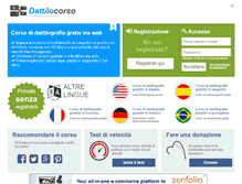 Tablet Screenshot of dattilocorso.com